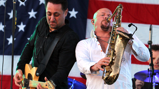 Tramps Like Us at Super Bowl XLVIII - Bruce Springsteen Tribute Band